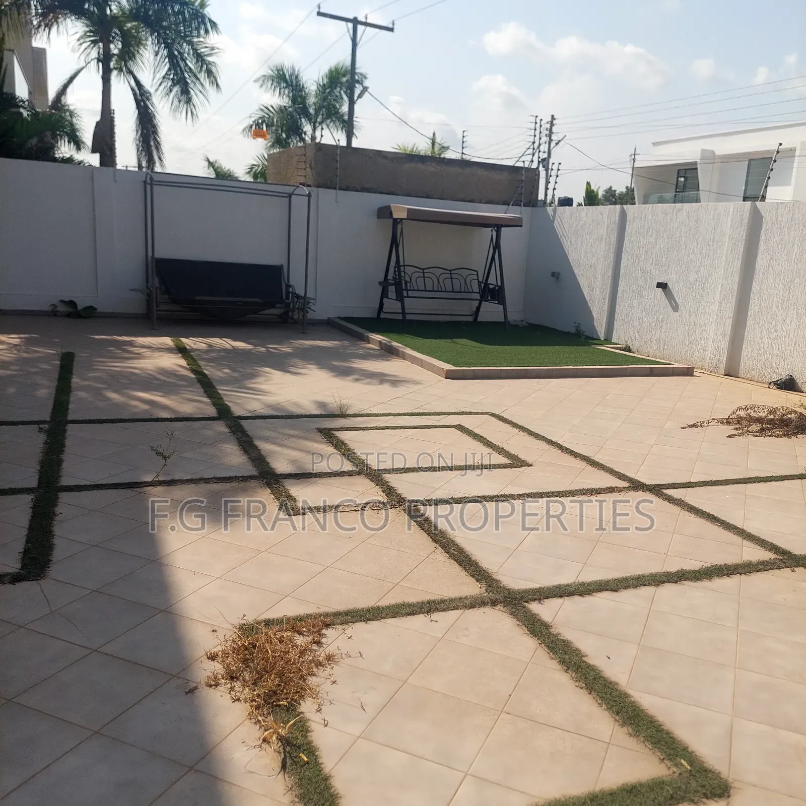 Furnished 4bdrm House in Kg Franco Properties, East Legon for rent