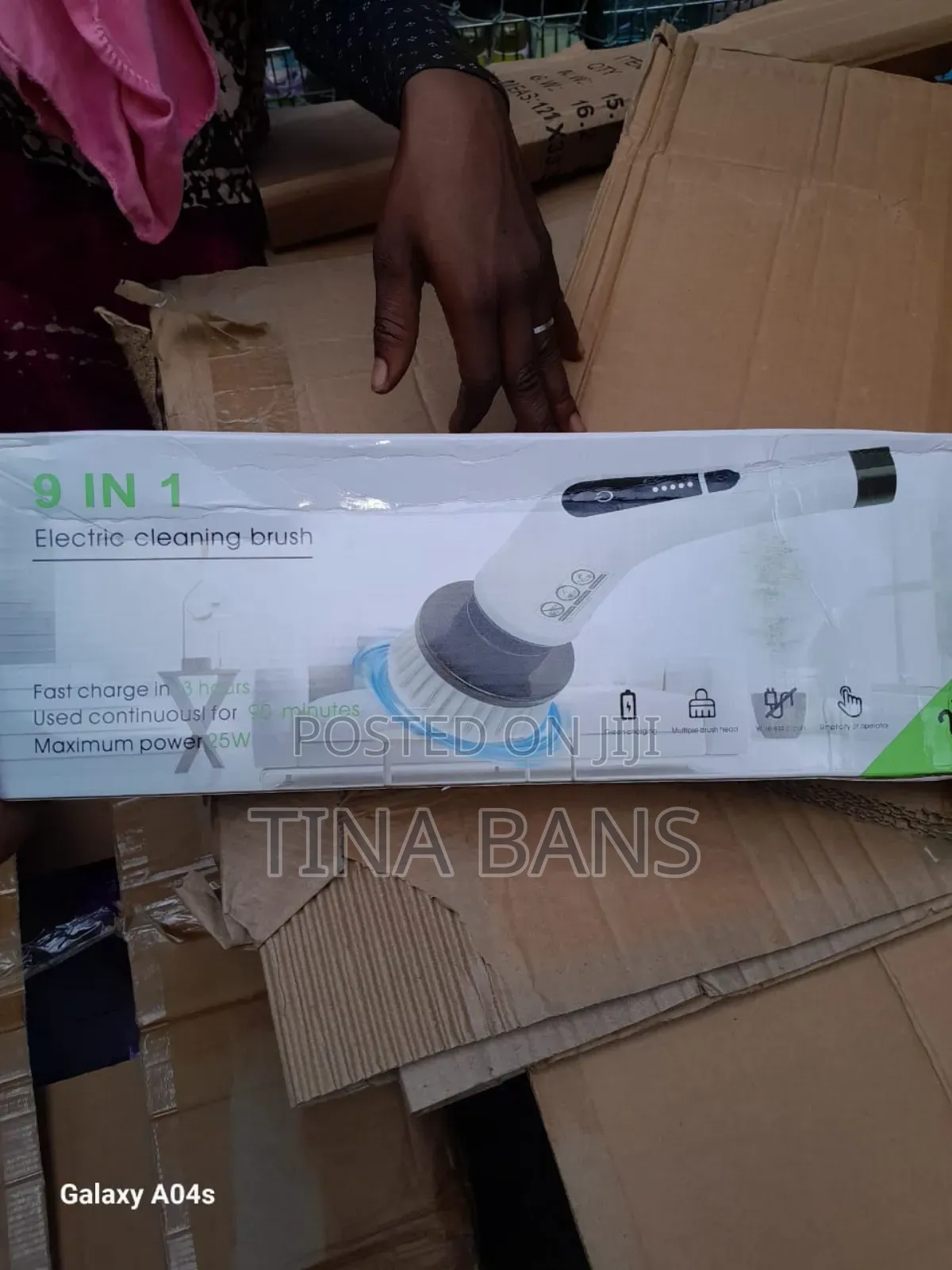 9 in 1 Electric Scrabbing Brush