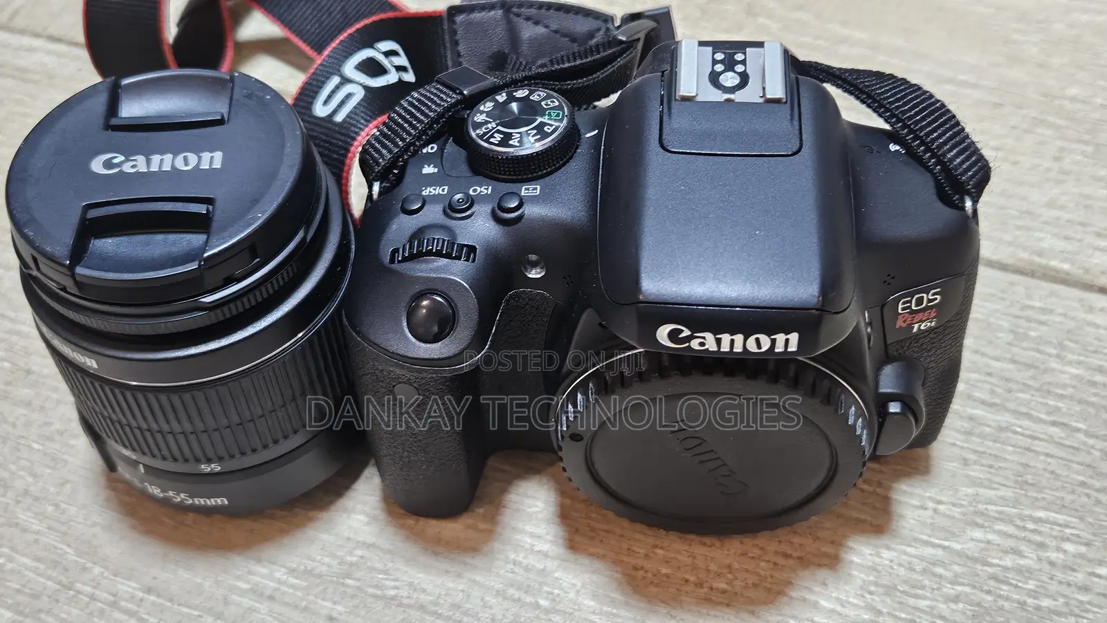 Canon Eos Rebel 750d Or T6i Digital Slr With Ef-s 18-55mm Lens