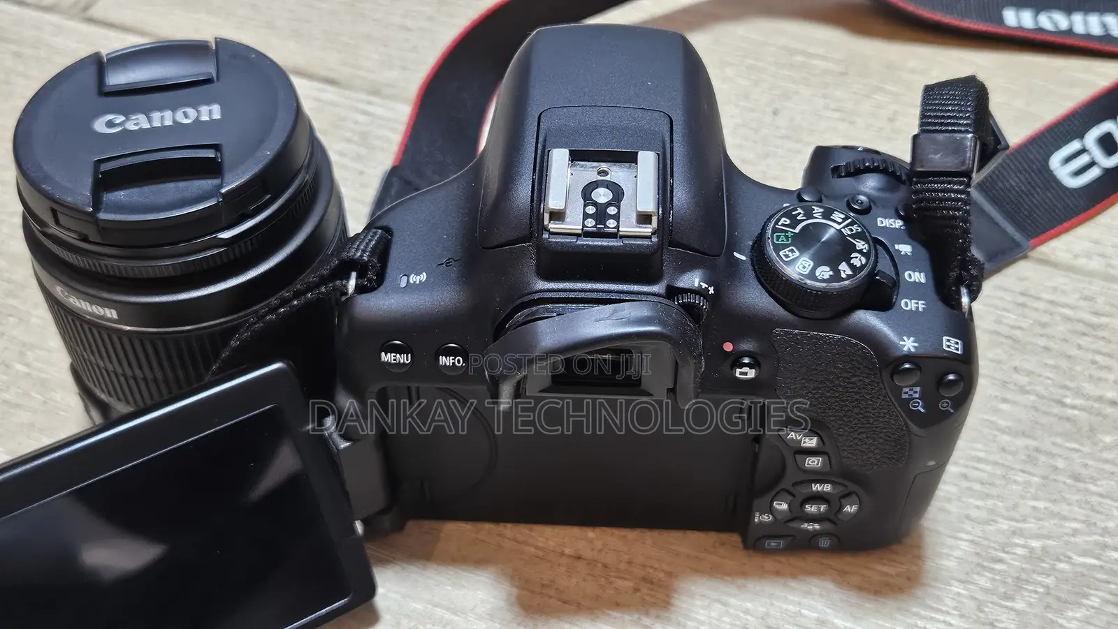 Canon Eos Rebel 750d Or T6i Digital Slr With Ef-s 18-55mm Lens