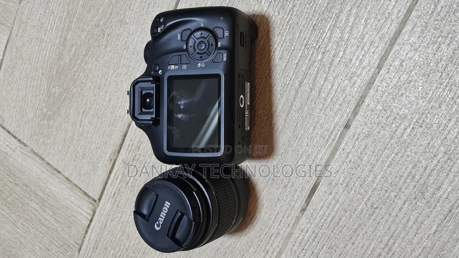 Canon Rebel 4000d Or T100 Dslr Camera With 18-55mm Lens