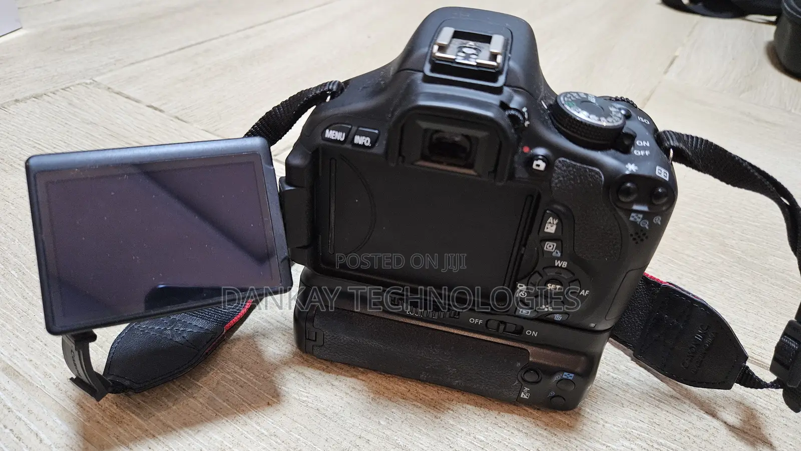 Canon Eos 600d 18mp Cmos Digital Slr Camera With Ef-s 18-55mm Lens