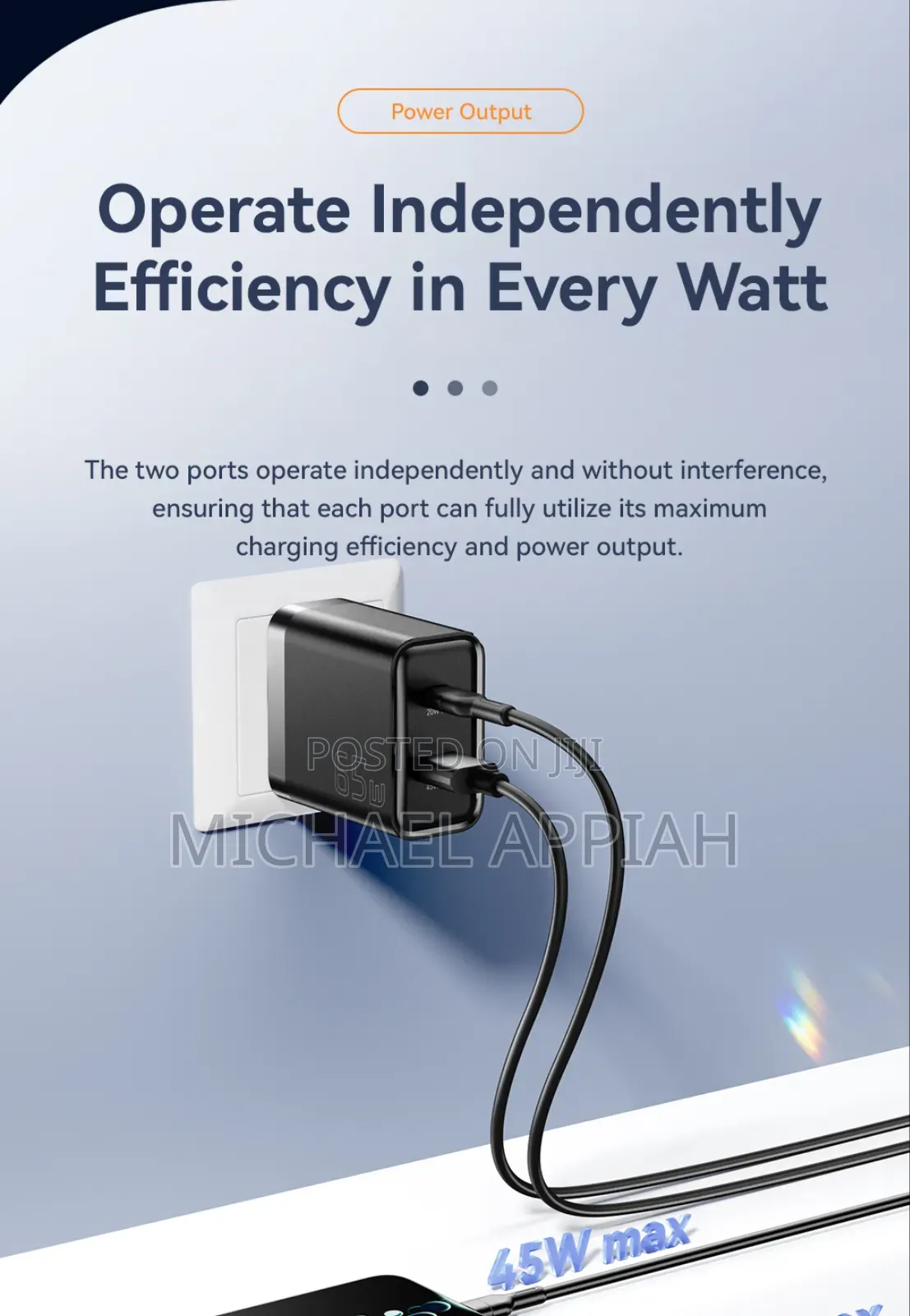Essager Gan Pd 65w Charger