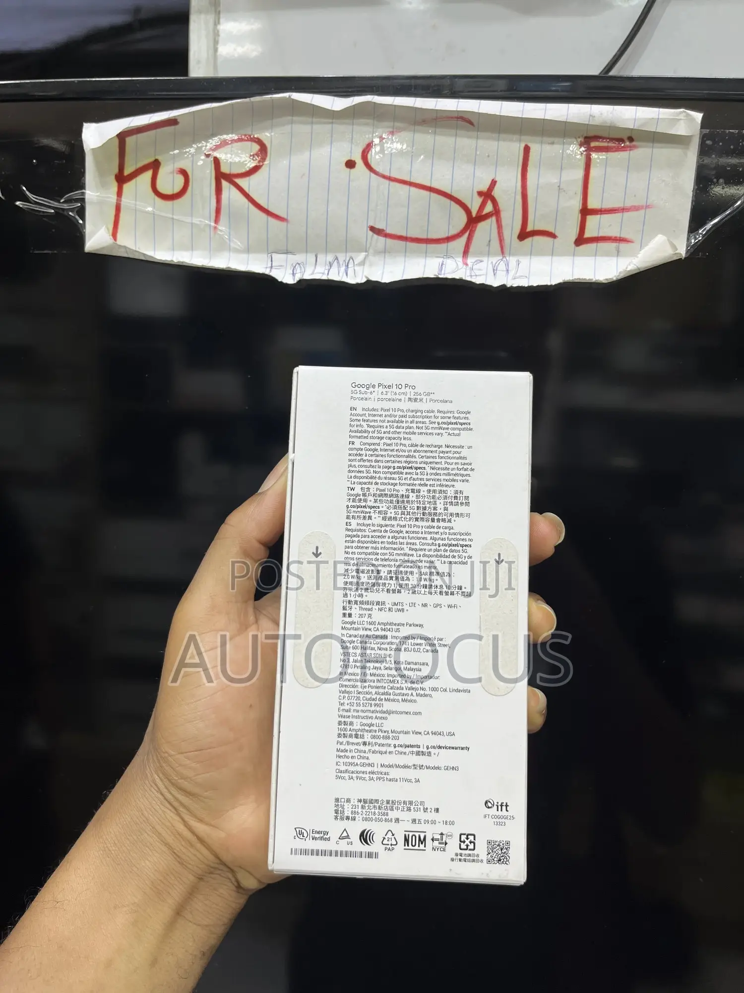 New Google Pixel 10 Pro 256 GB White