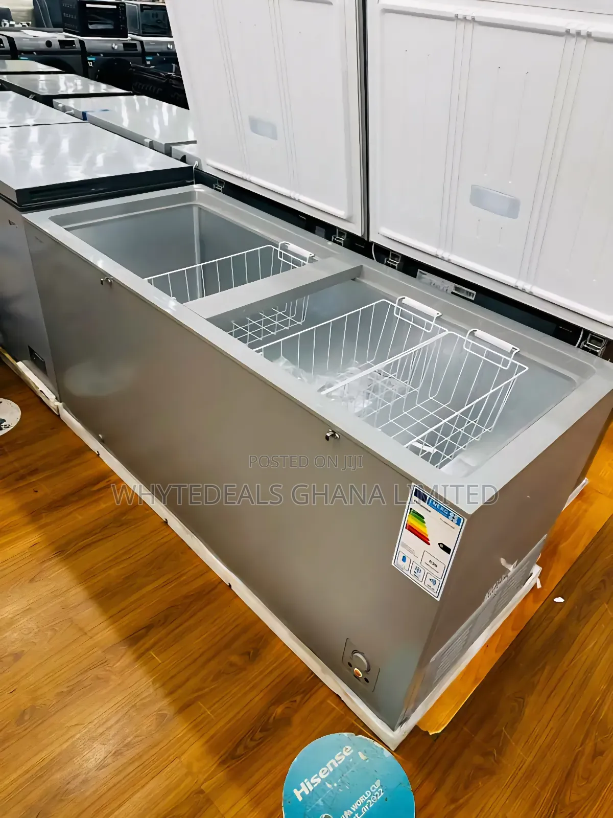 5-yrs Warranty| Hisense 550ltrs Chest Freezer| Energy Save|Fast Freeze