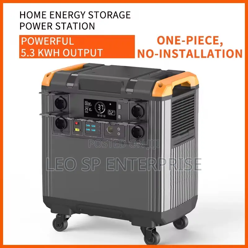 5000w With 5376wh Batteries, Comes With 800w Panel
