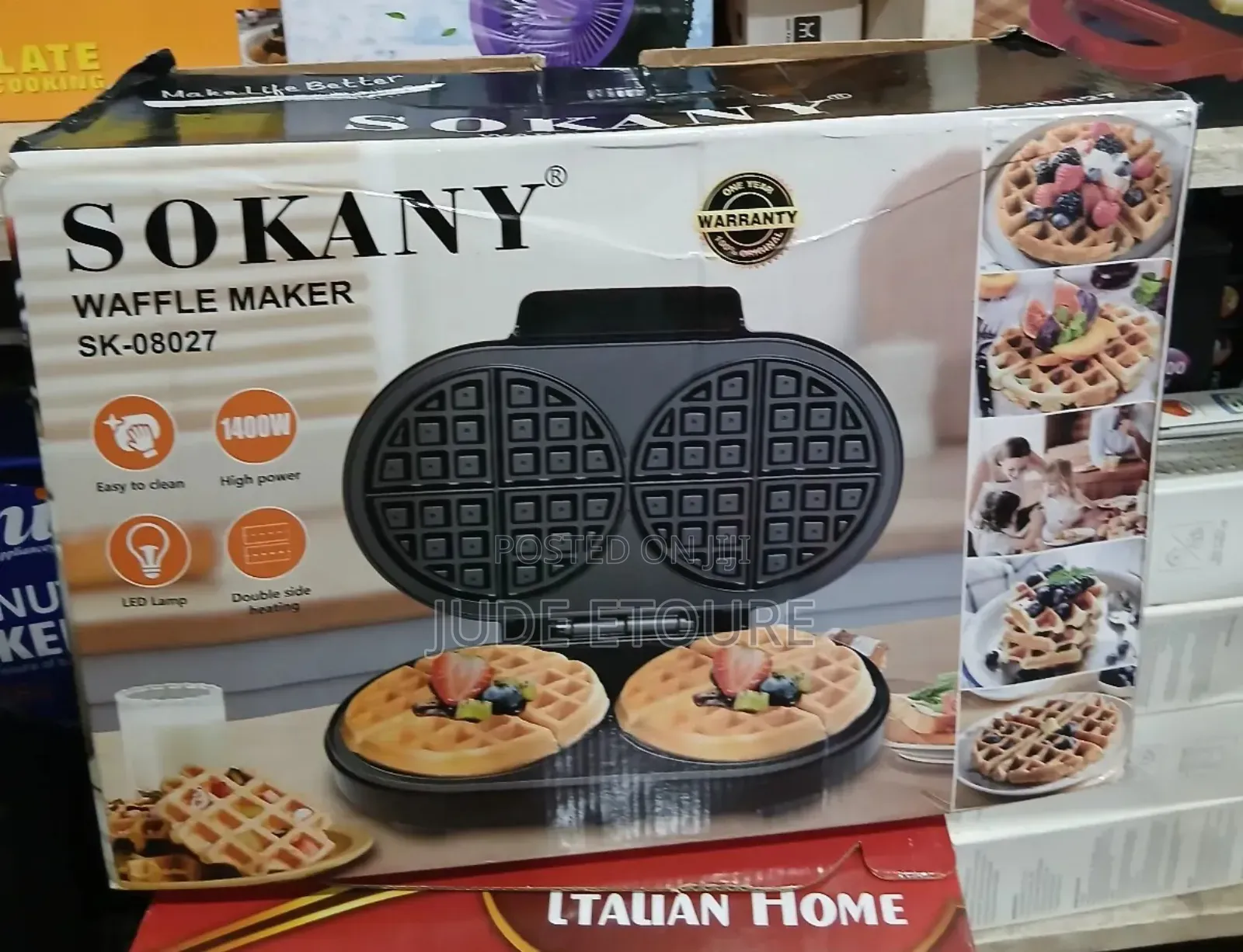 Sokany Waffle Maker