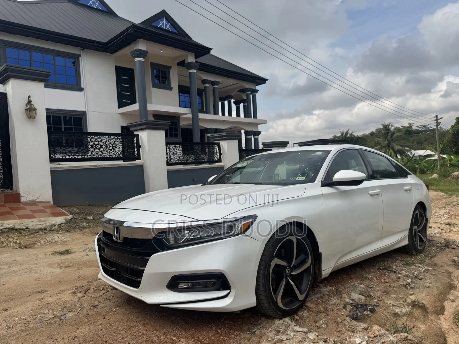 Honda Accord Sport (2.0L 4cyl Turbo 10A) 2019 White