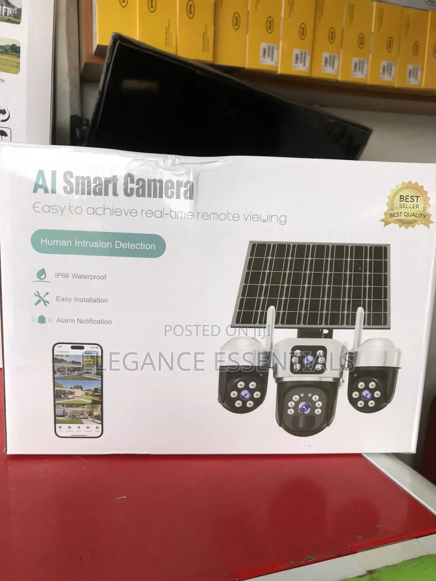 4g Smart Camera in Circle - Security & Surveillance, Elegance ...