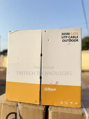 Dahua Pfm920-6u 305m Outdoor Utp Cat6 Cable Pure Copper
