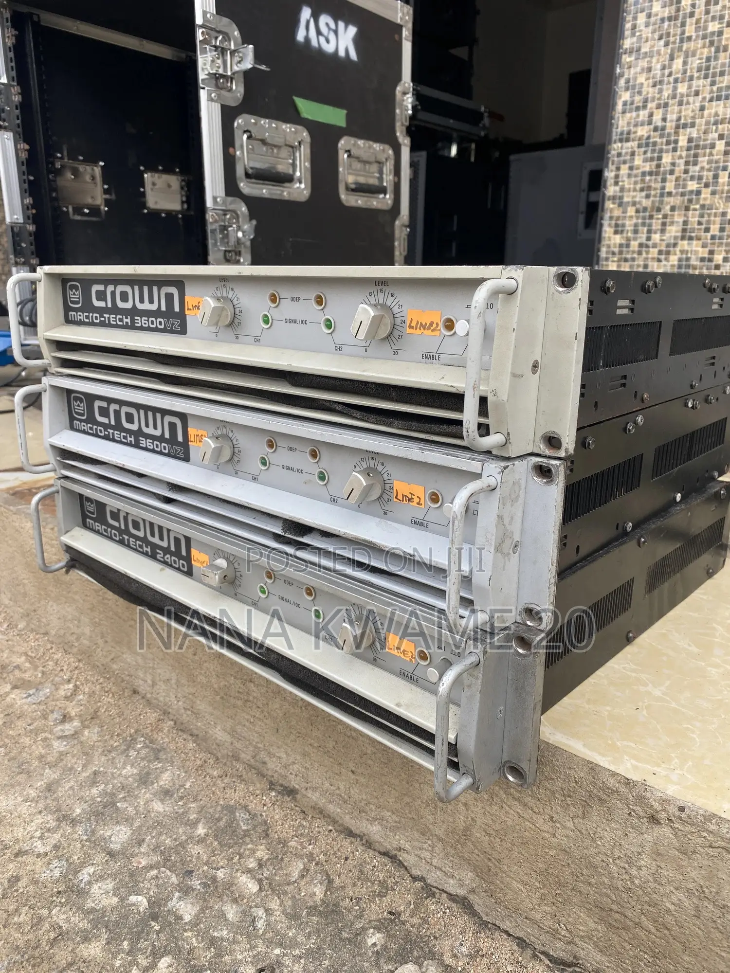 Crown Macro Tech 3600vz