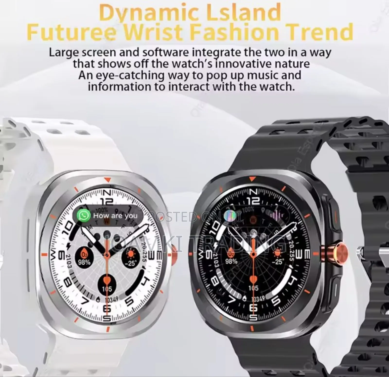 Gt 7 Ultra Smart Watch,:Bt Call, Health Monitoring