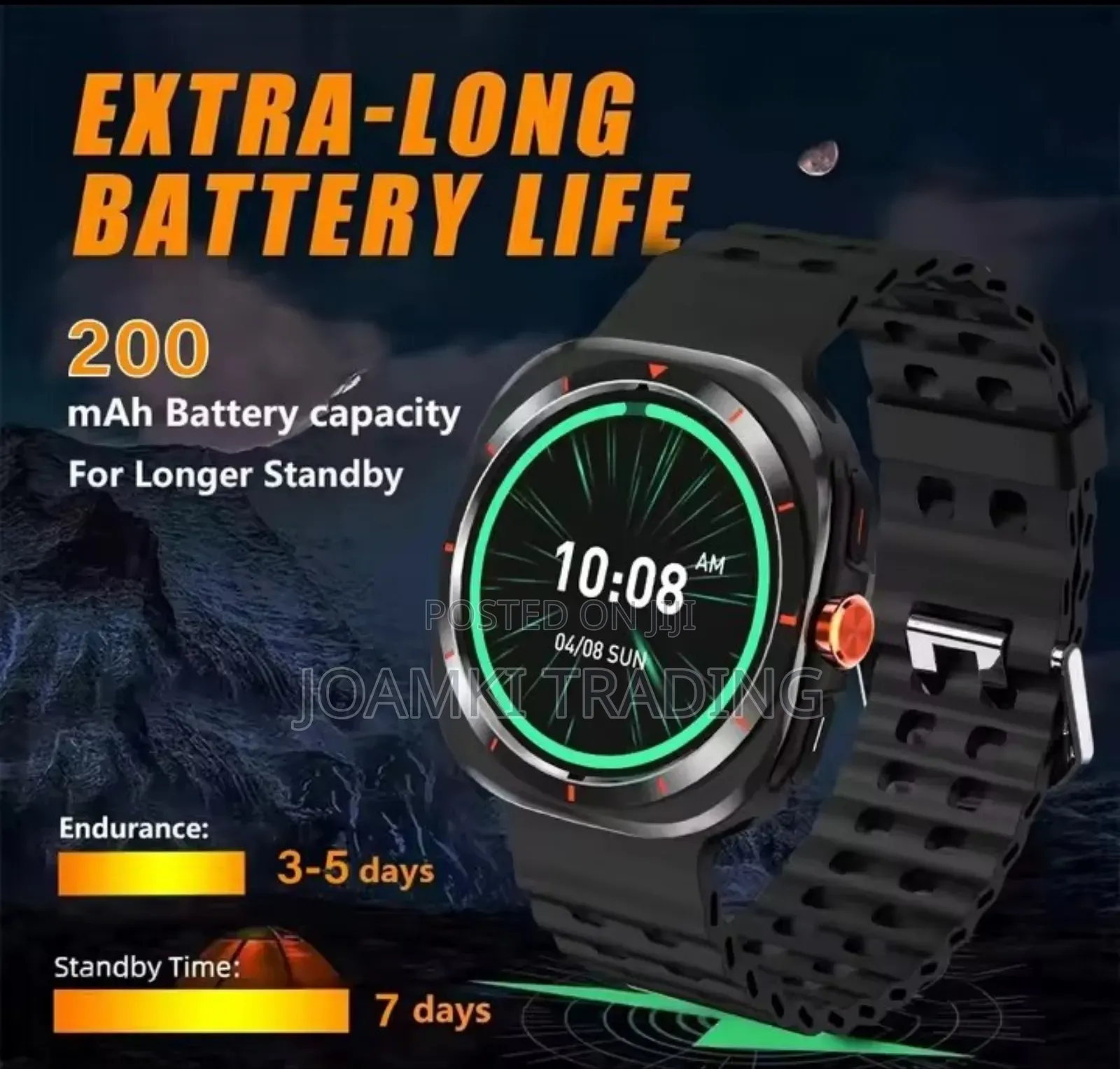 Gt 7 Ultra Smart Watch,:Bt Call, Health Monitoring