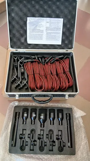 Drums Microphones Plus Cables
