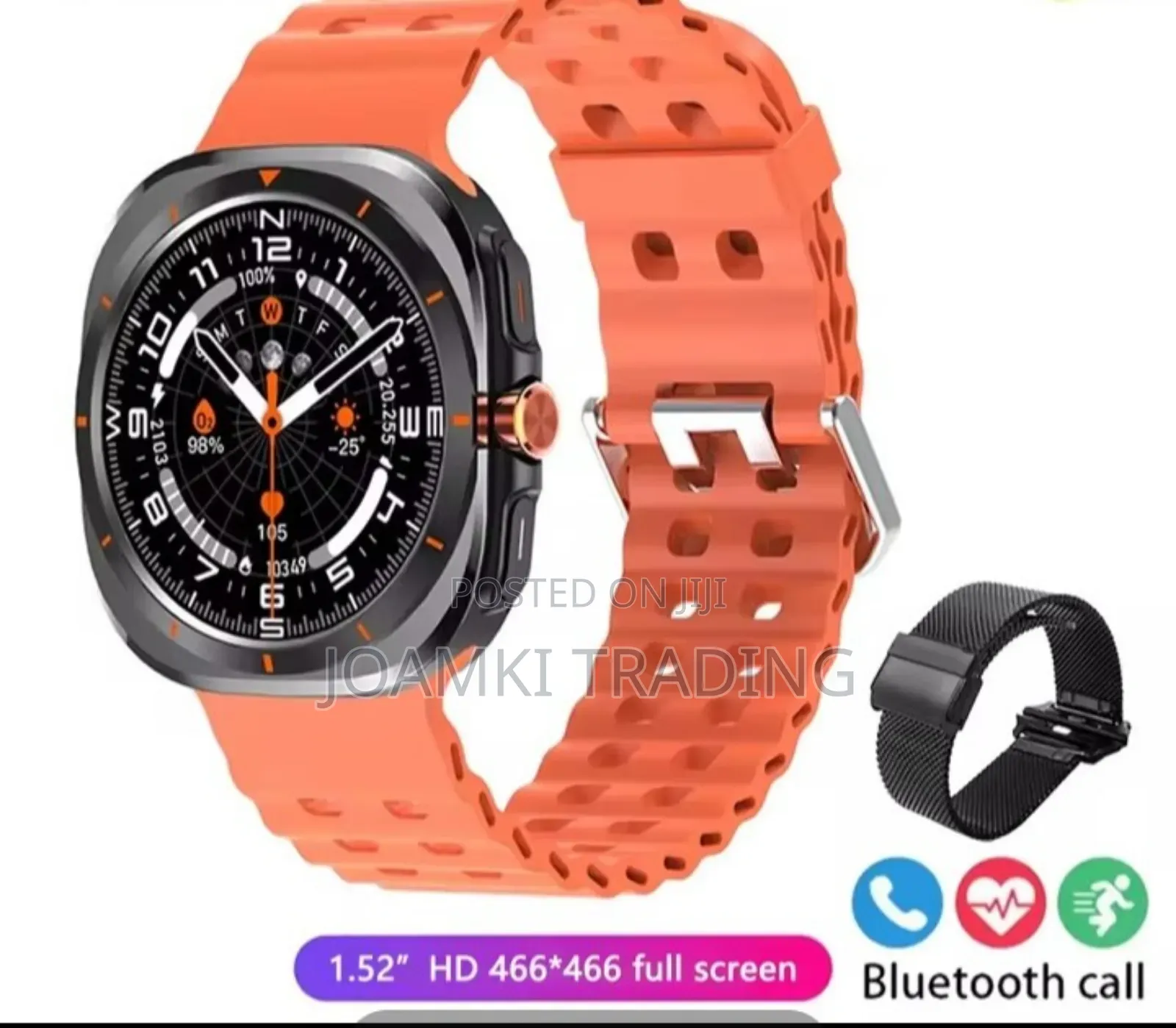 Gt 7 Ultra Smart Watch,:Bt Call, Health Monitoring