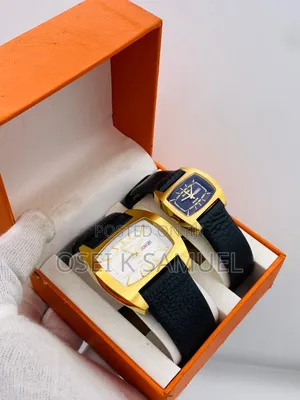 Diesel Leather Watch for Couples