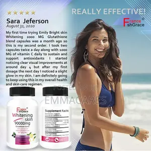 Skin Whitening Glutathione