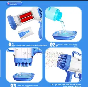 32 Holes Automatic Bubbles Machine