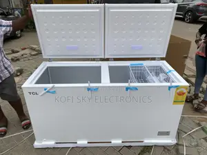 Safest TCL 508liters Double Door Chest Freezer