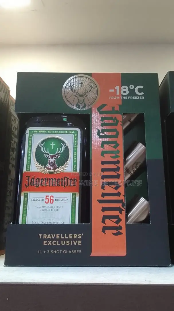 Jägermeister 1l Gift Pack