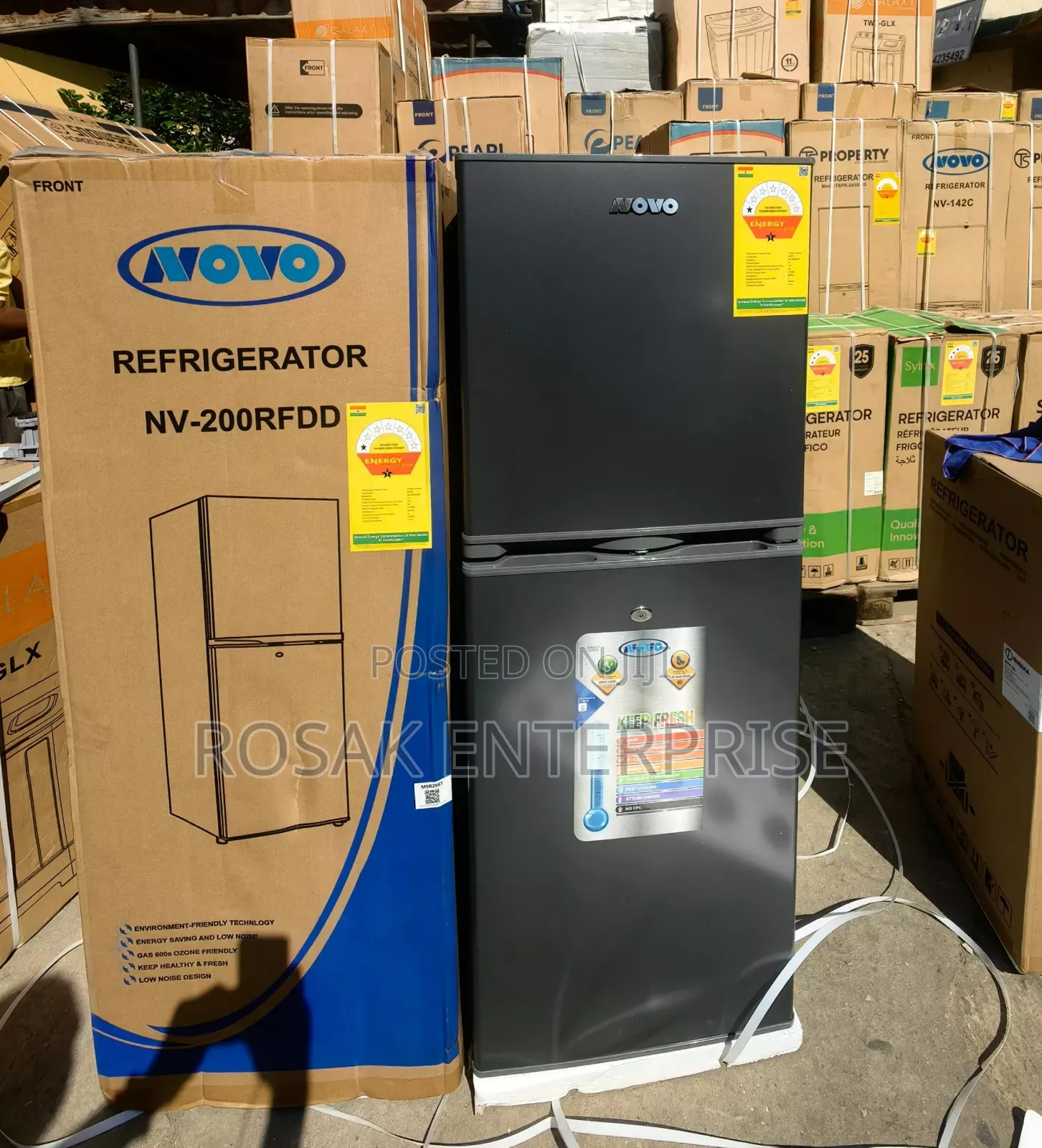 Novo Nv-200rfdd Refrigerator
195ltr