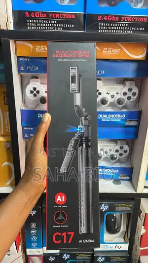 Al Tracking Selfie Stick and Tripod Stand