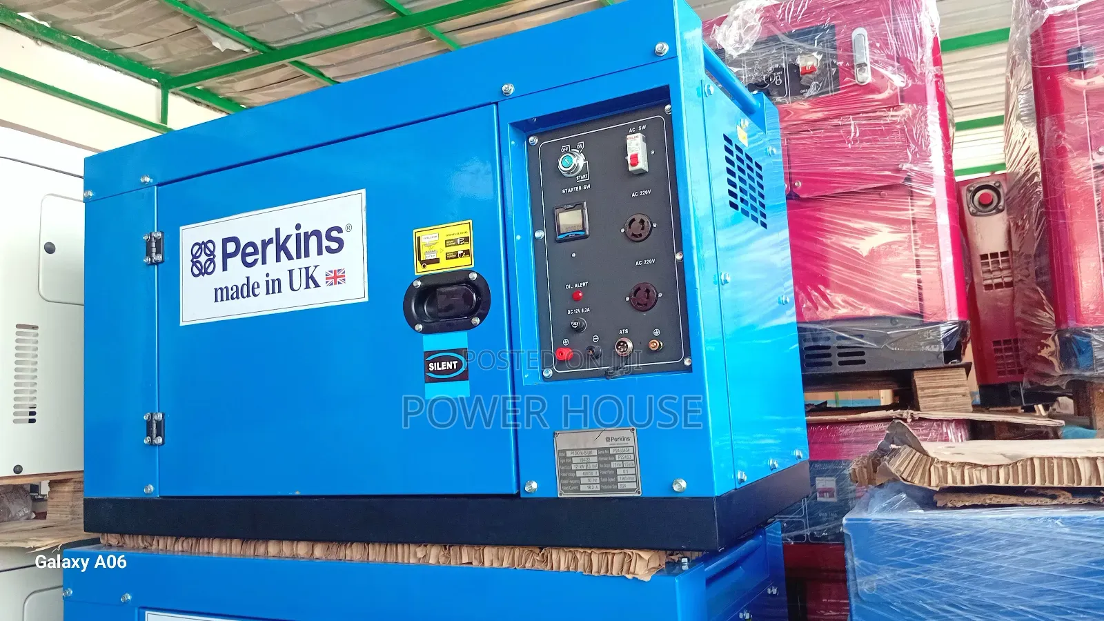 Perkins 15kva Generator for Industrial Use