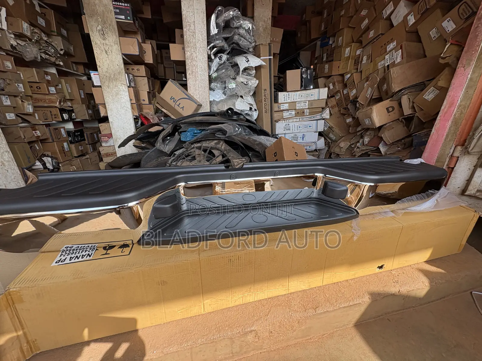 Navara 07-12 Back Bumper