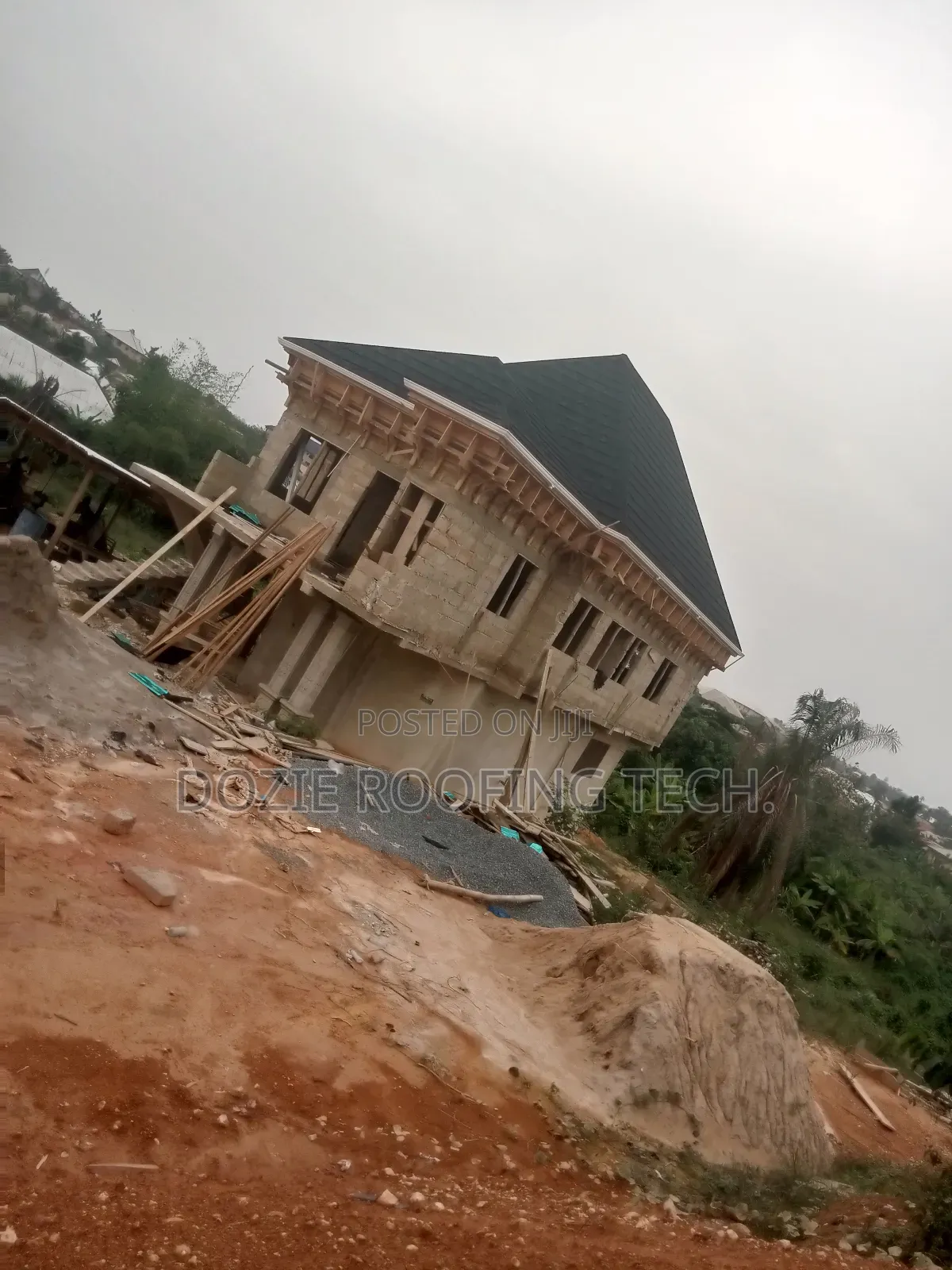 Parapets Roofing Water Connector and Installation