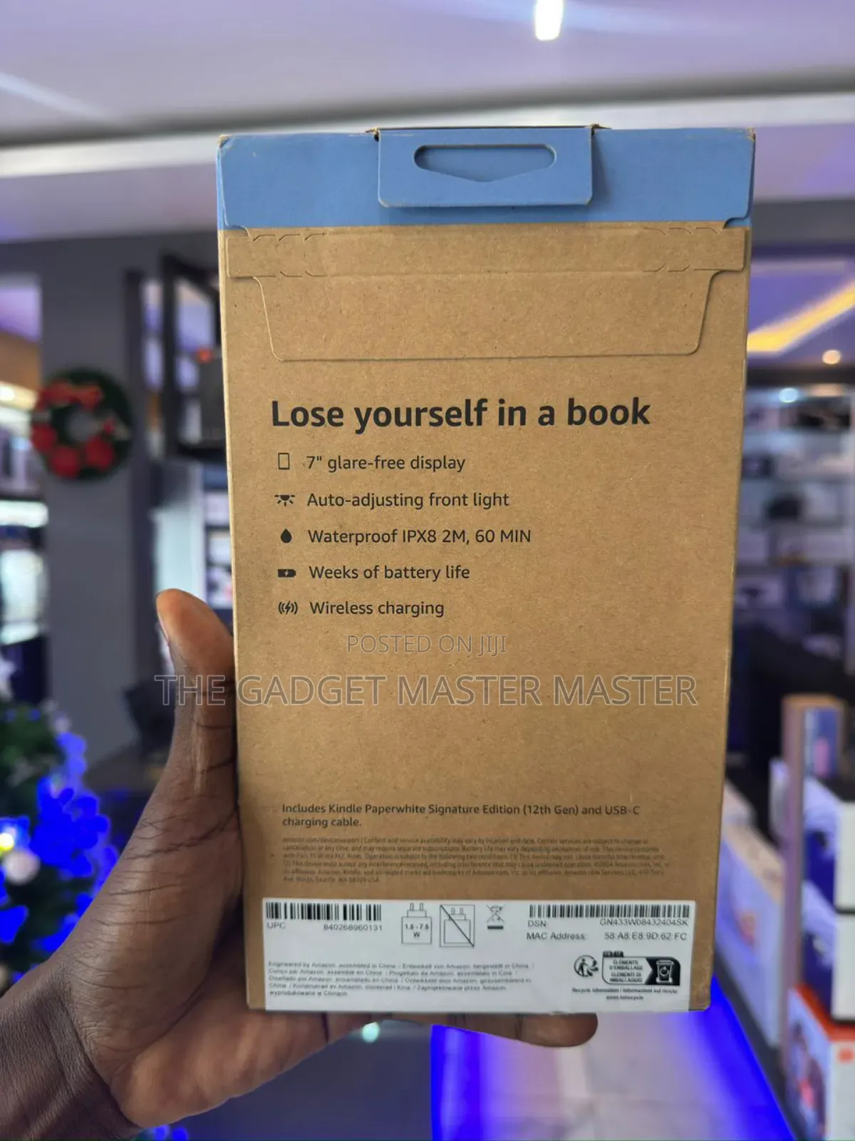 New Amazon Kindle Paperwhite 32 GB White