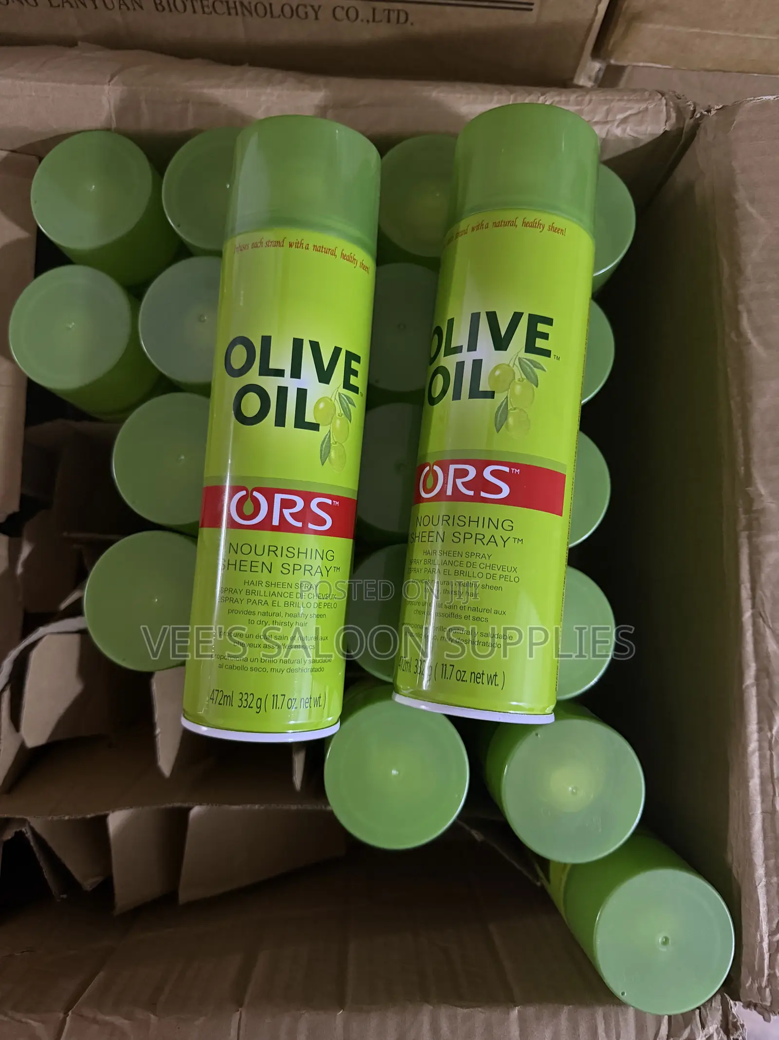Ors Olive Oil Nourishing Hair Sheen Spray .Wholesale