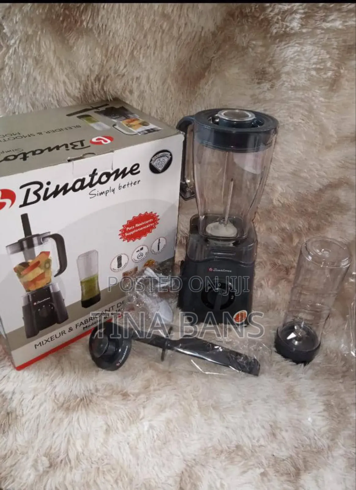 Binatone 2 in 1 Blender + Smoothie Maker