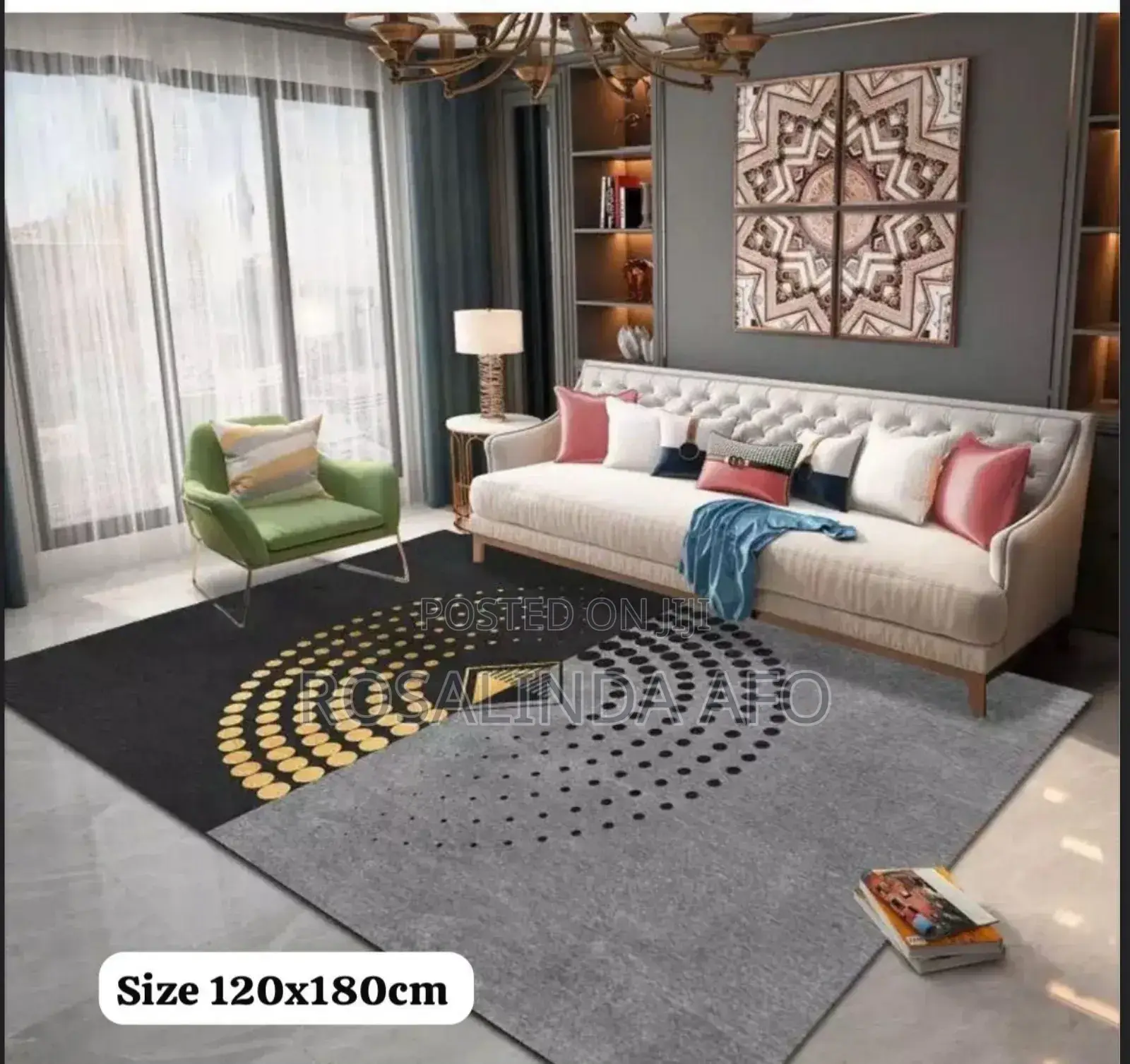 3d Center Carpet 160by 230cm