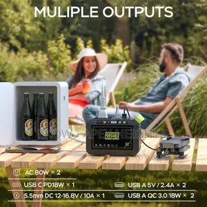 Power Station | Power Bank 120w 24,000mah|Charge Laptop,Phones,Camera