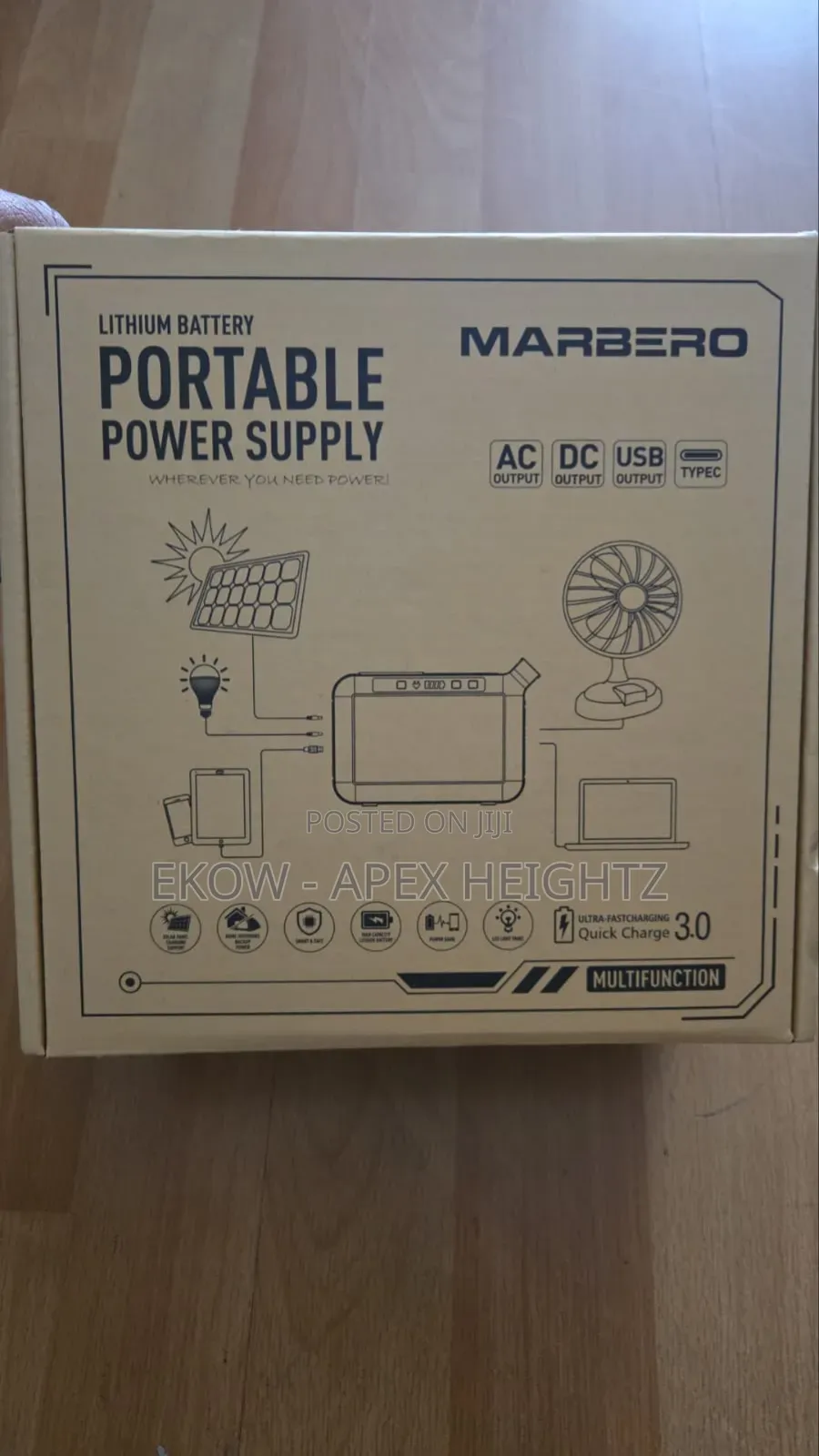 Power Station | Power Bank 120w 24,000mah|Charge Laptop,Phones,Camera