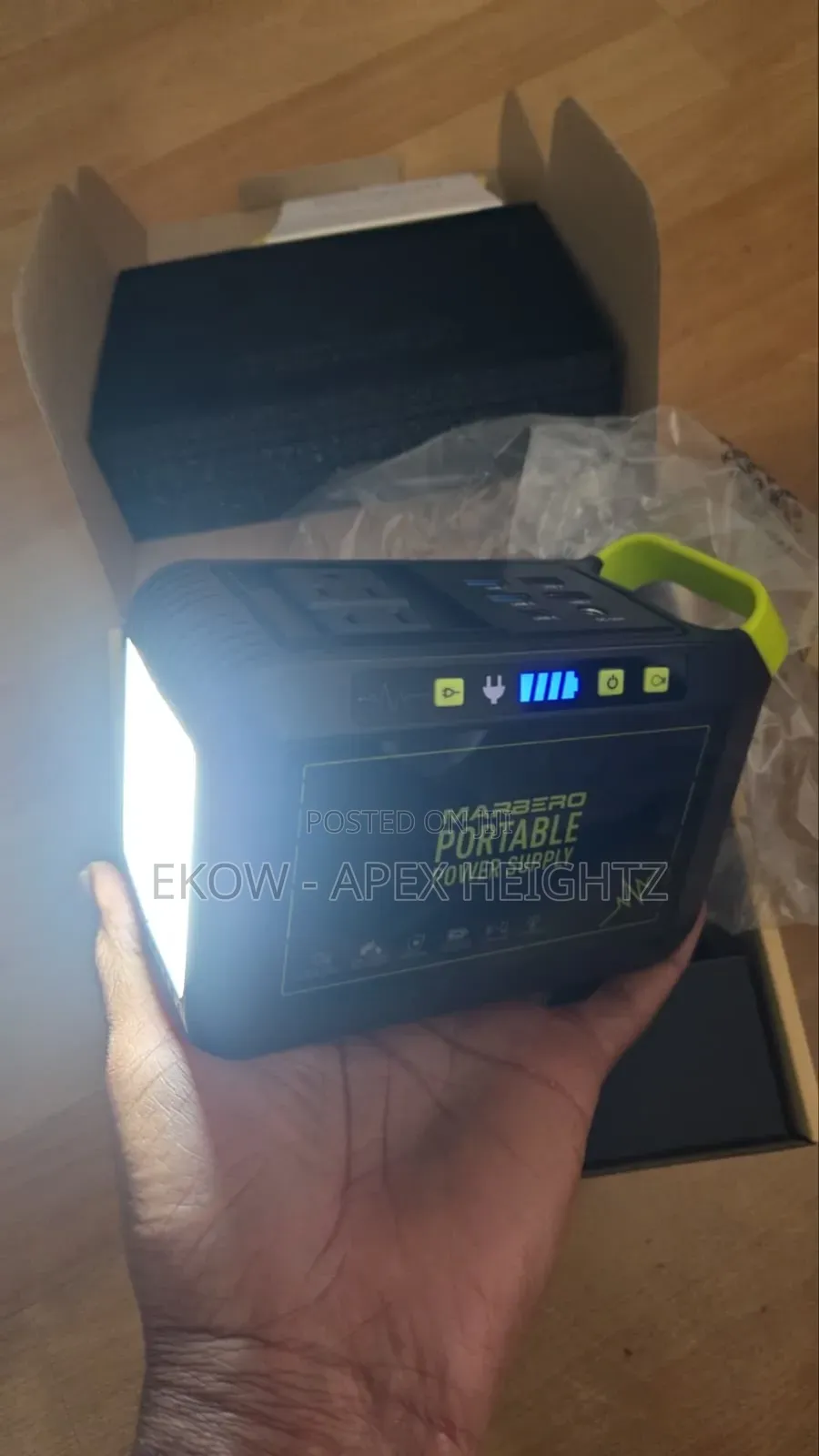 Power Station | Power Bank 120w 24,000mah|Charge Laptop,Phones,Camera