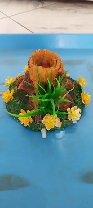 Aquarium Volcano for Decoration