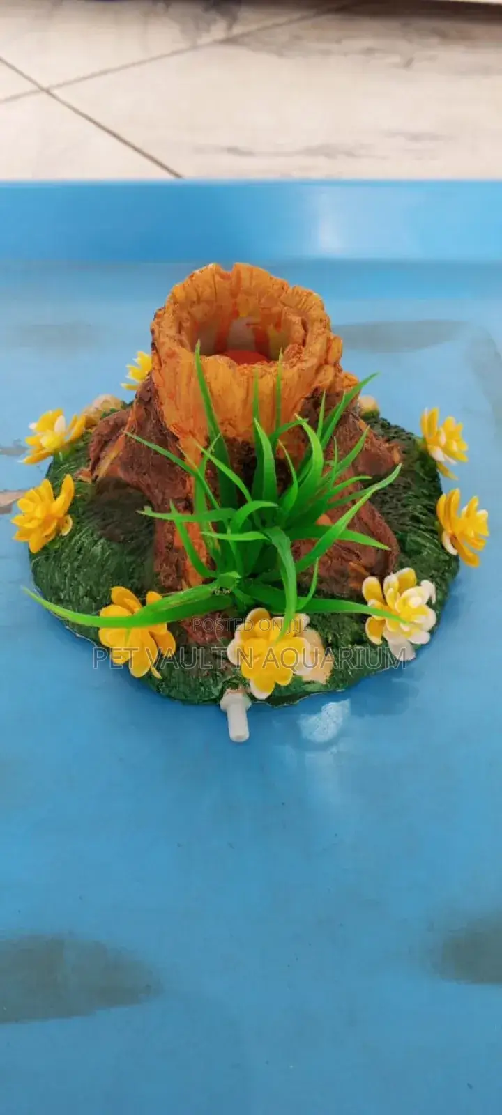 Aquarium Volcano for Decoration