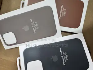 Genuine Leather Case (Magsafe) for iPhone 16pro Max