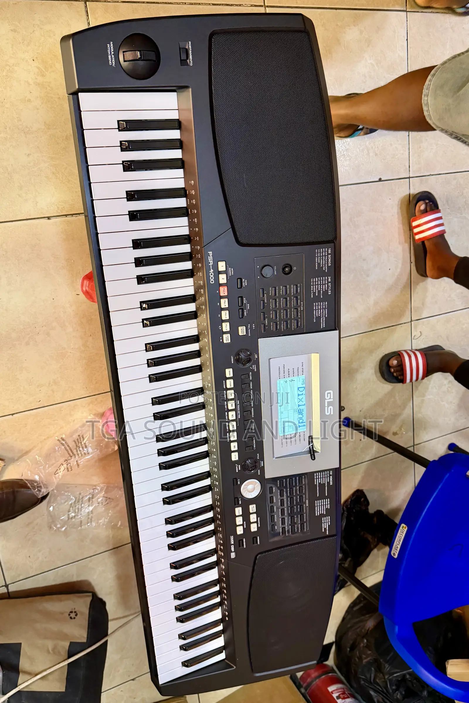 Gls Psr4000 61-keys Professional Keyboard