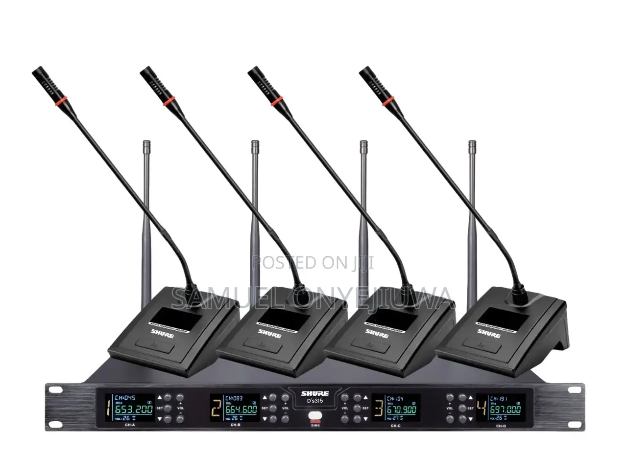 4 In1 Desktop Conference Wireless Microphone