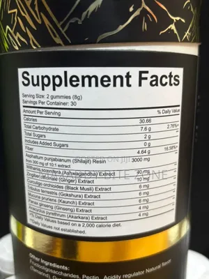 Pure Himalayan Shilajit Gold Gummies