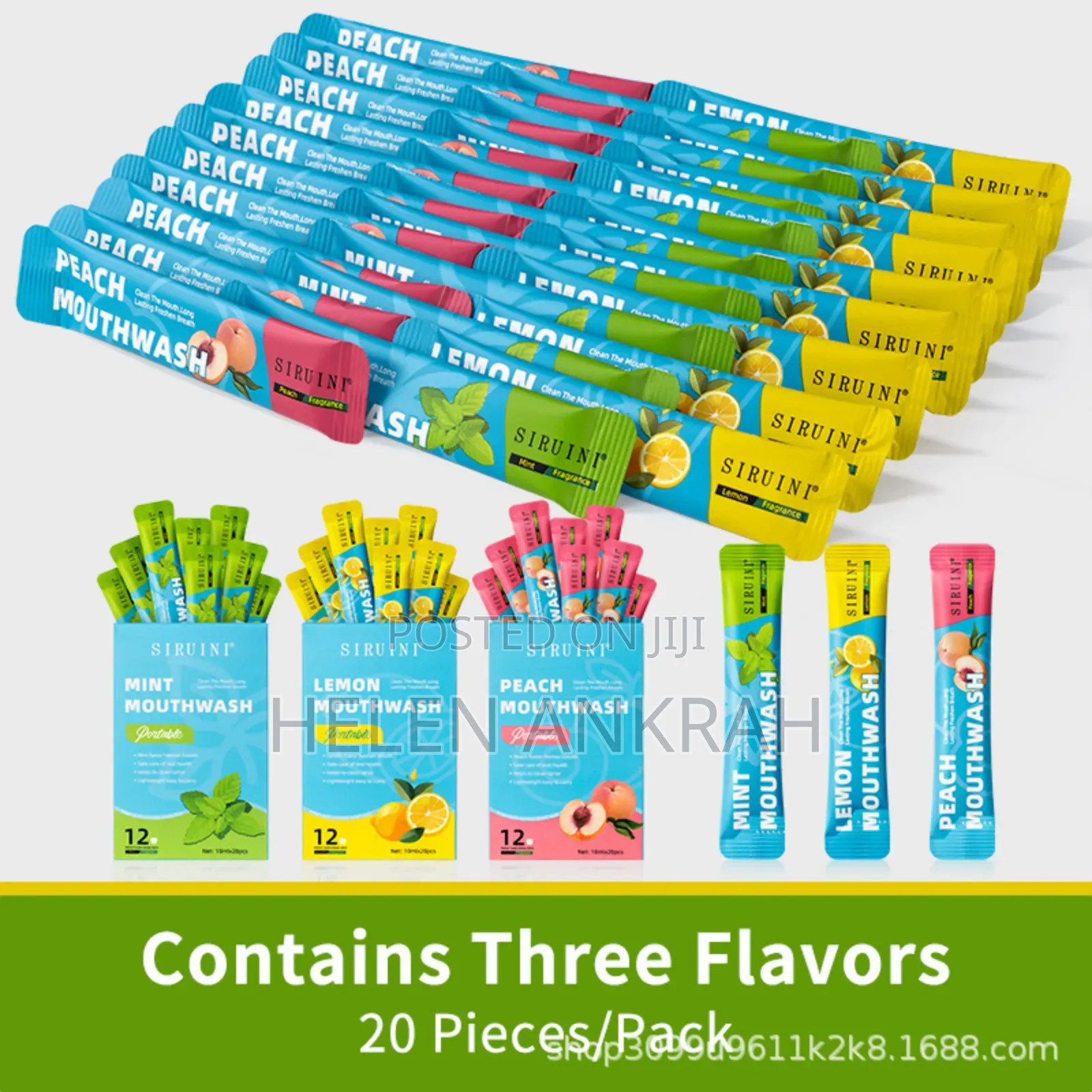 Portable Mouthwash Sticks
