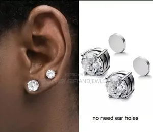 Iced Out Magnetic Earring