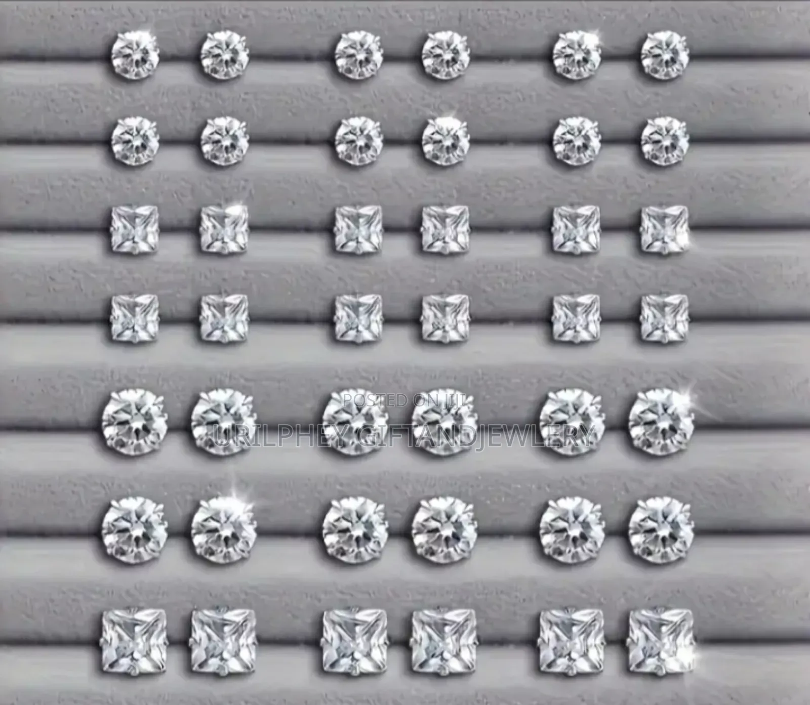 Iced Out Magnetic Earring