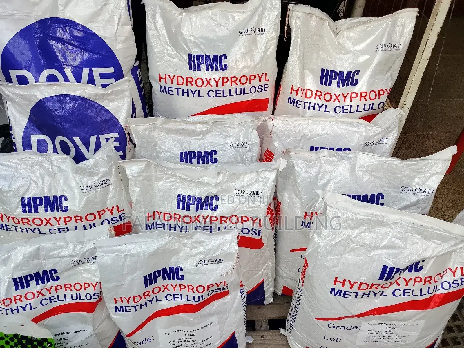 Hpmc Tiles Adhesive/ Chemical