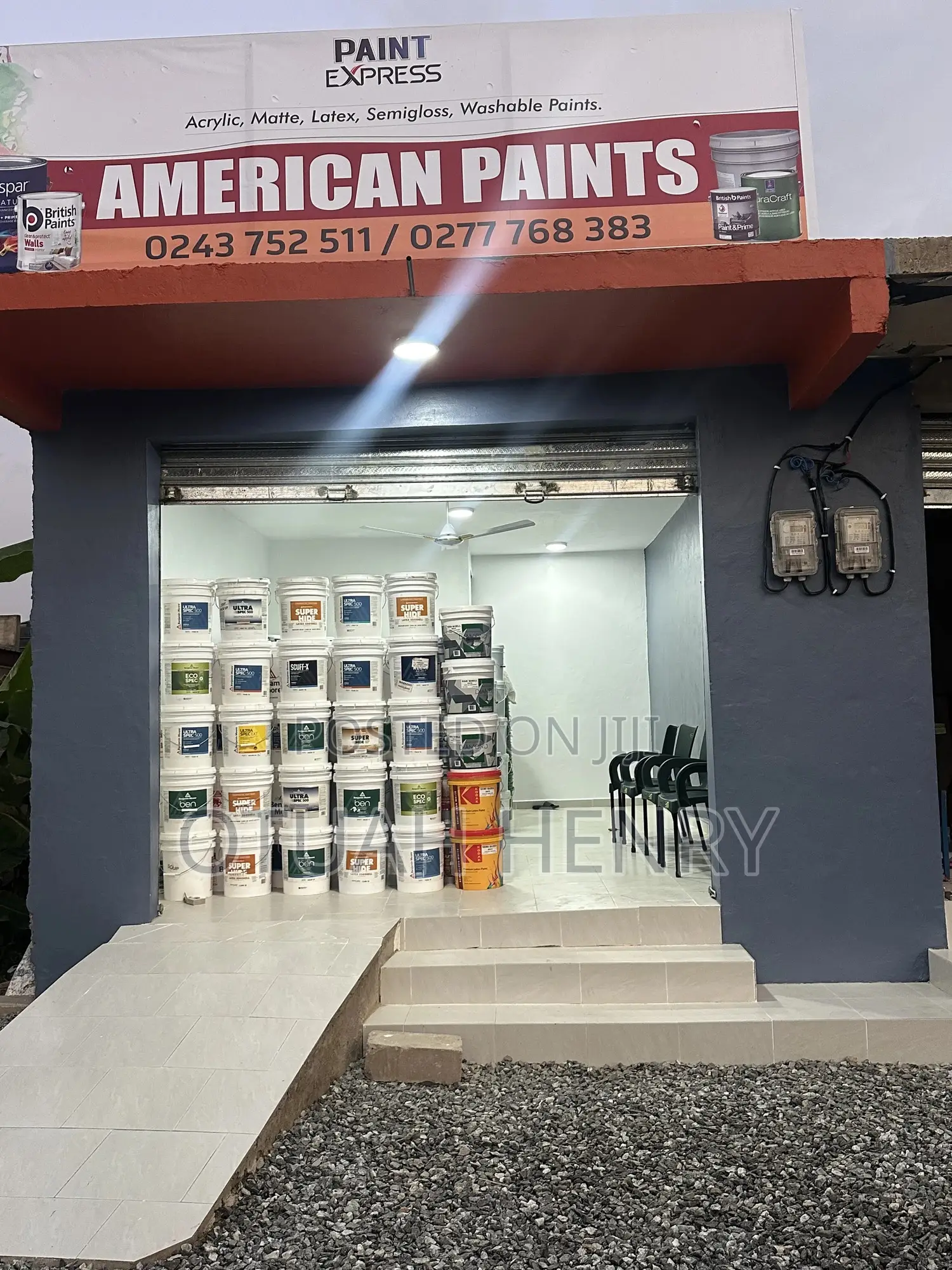 American Paints Semigloss, Oil Paint and Wood Stain