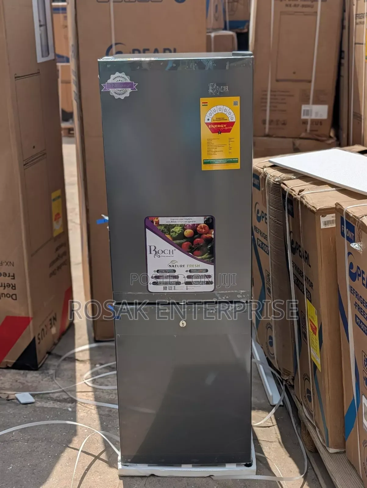 Roch RFR-200 Combi Fridge 157l