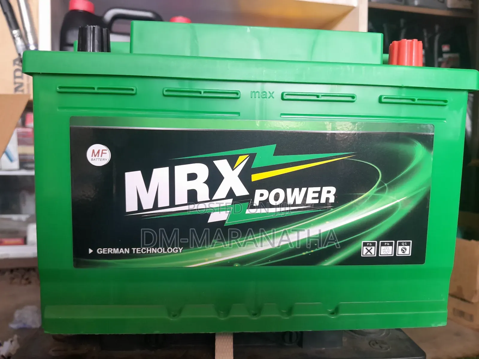 15 Plate 75ah MRX Power Car Battery