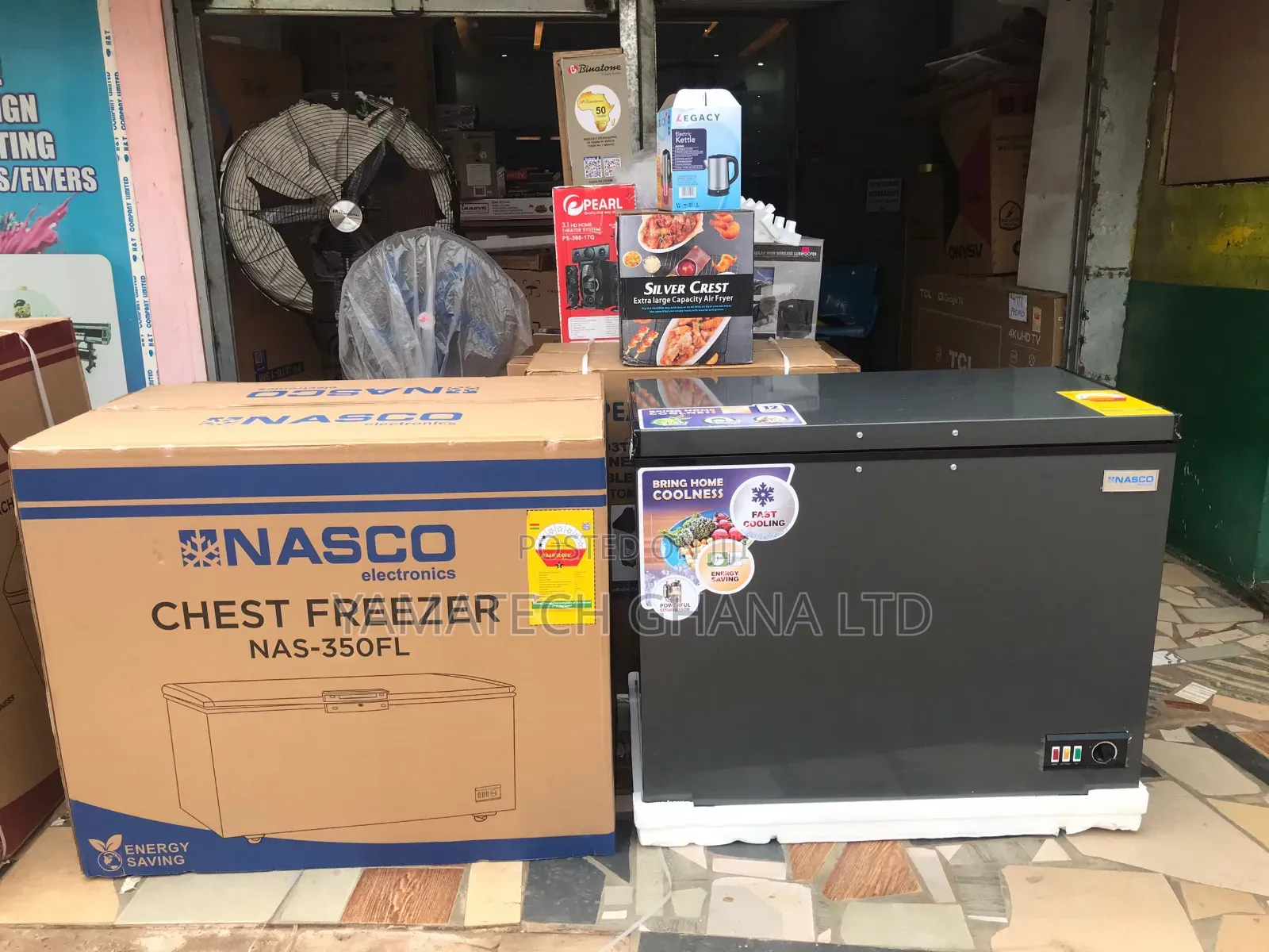 Energy Saving Nasco 250 Litre Chest Freezer